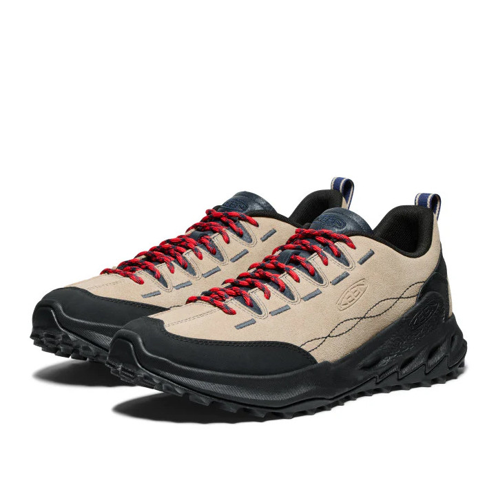 Keen Jasper Zionic #1029585 Men's Safari/Sky Captain Leather